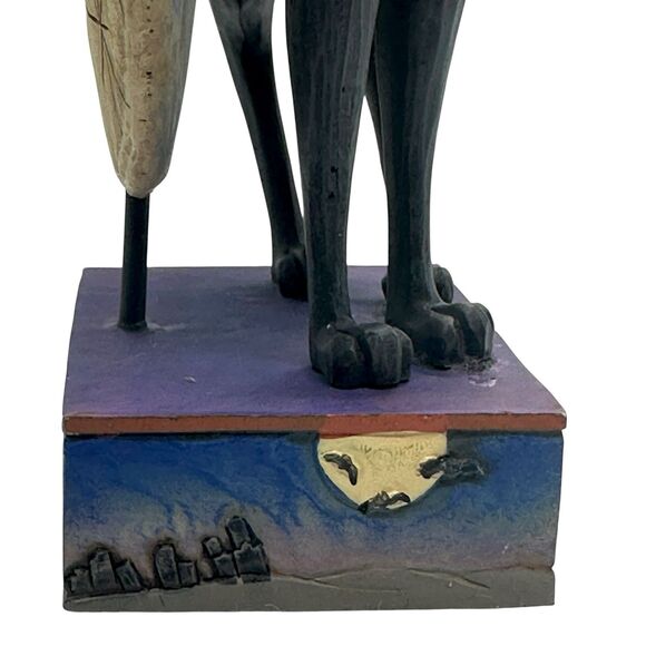 Jim Shore BAD LUCK Black Cat Halloween Figurine 4011059 Enesco Heartwood Creek - Picture 11 of 15